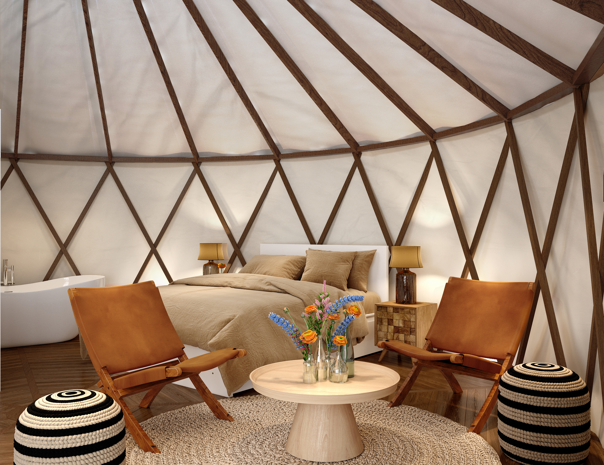 Yurt voorbeeld