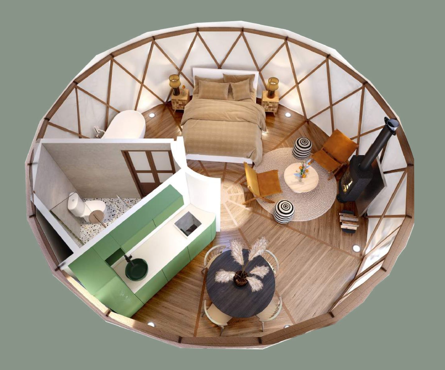 Yurt voorbeeld